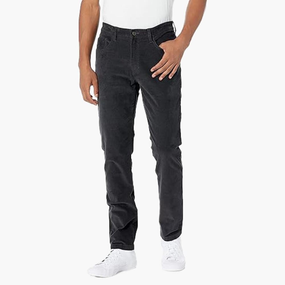 NWOT GOODTHREADS Slim-Fit 5-Pocket Comfort Stretch Corduroy Pant (Black | 31x29)